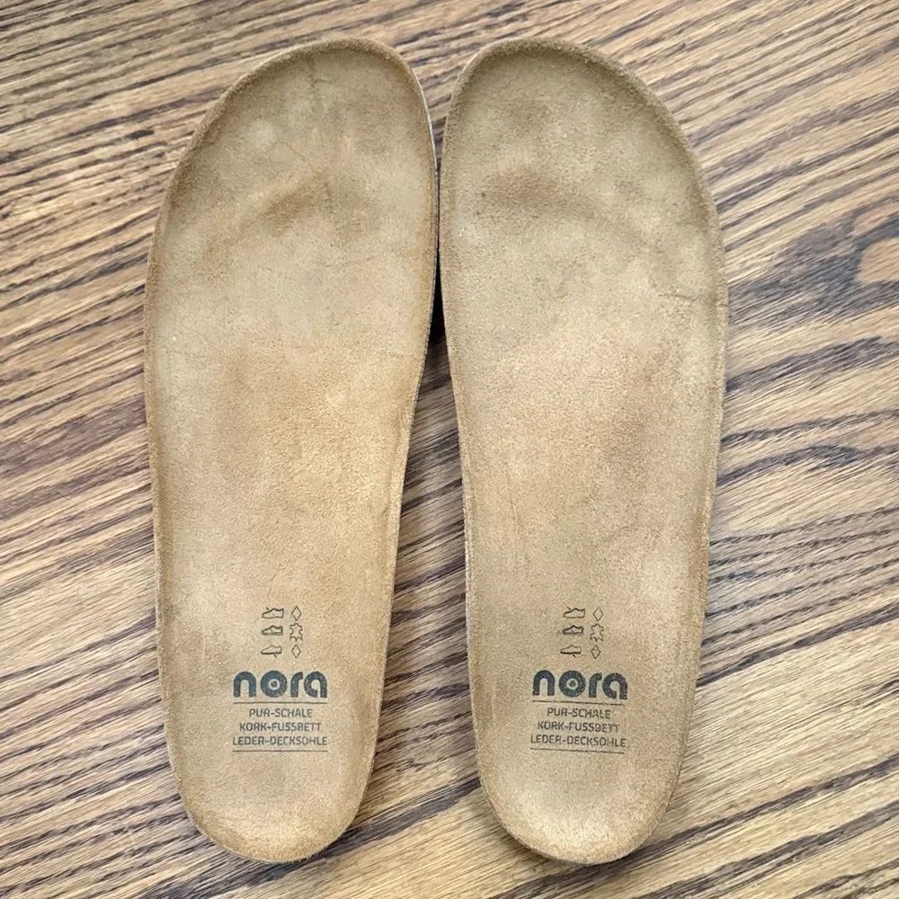 Nora Tan cork Shoe Insoles.  Size 11.  198/44